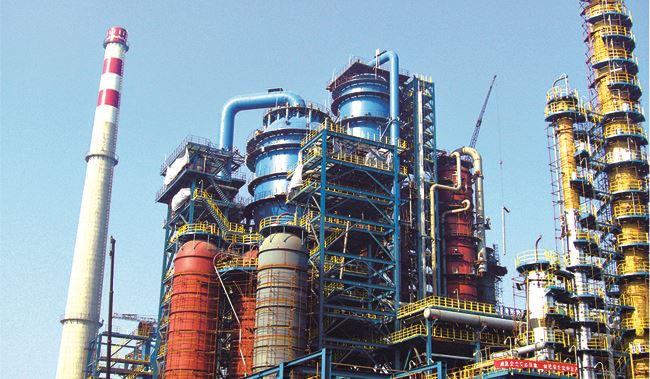 青岛炼化 290 万吨 / 年催化裂化装置 反再两器（2008年）